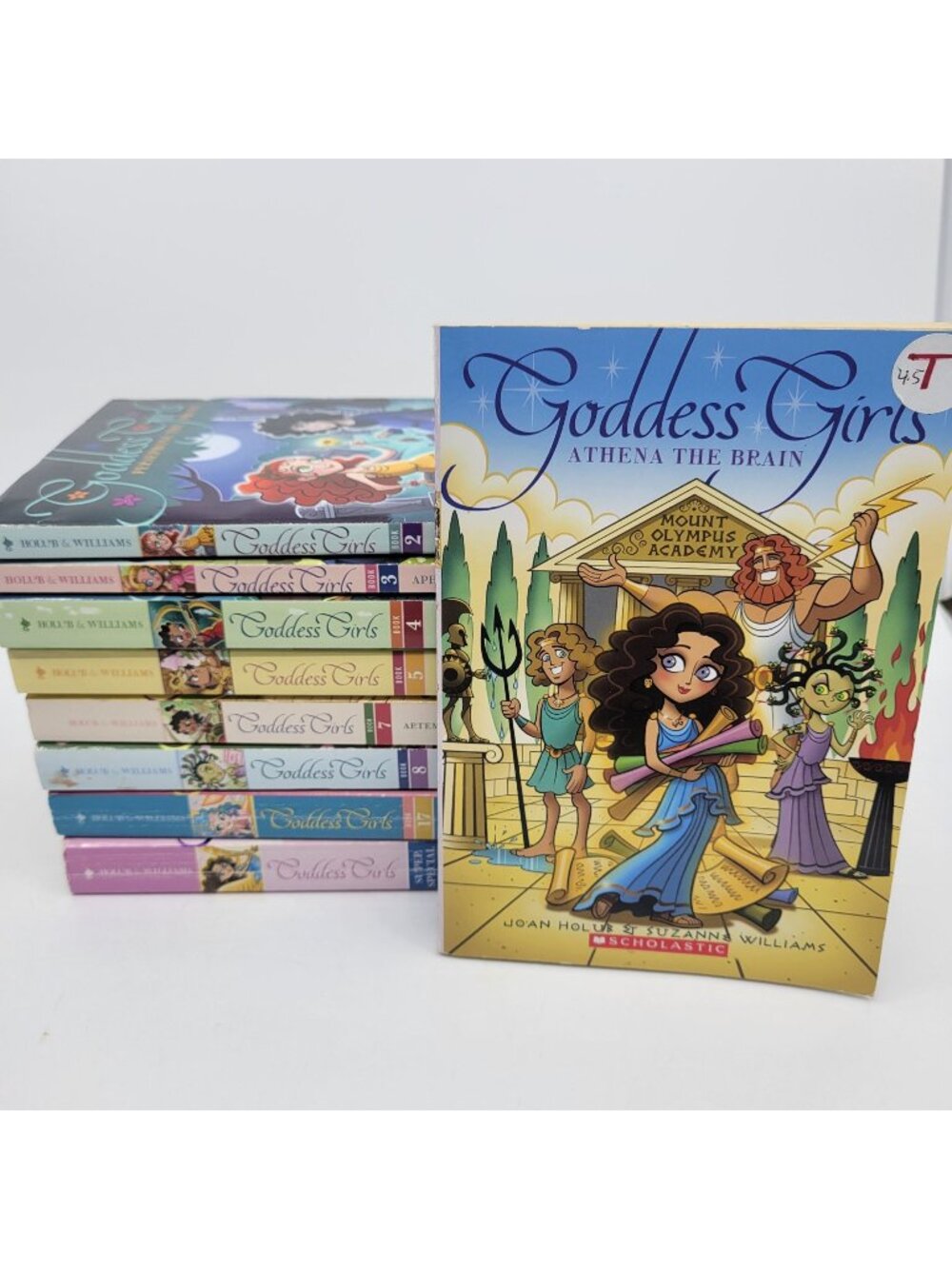 GODDESS GIRLS Lot of 9 Chapter Books by Joan Holub & Suzanne Williams
